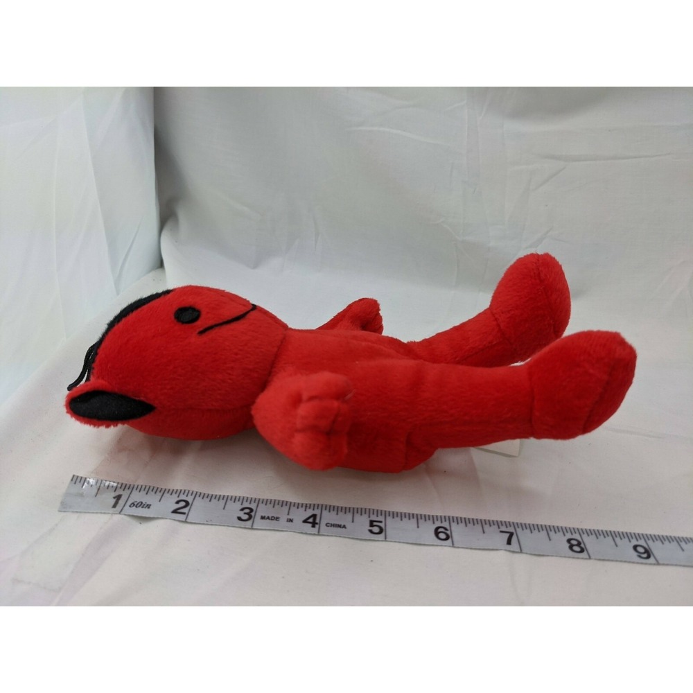 Red Devil Squeak Toy 8 Inch Top Pet Products Stuffed Animal Toy - Picture 5 of 5